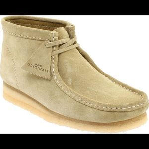 Clark maple suede wallabees